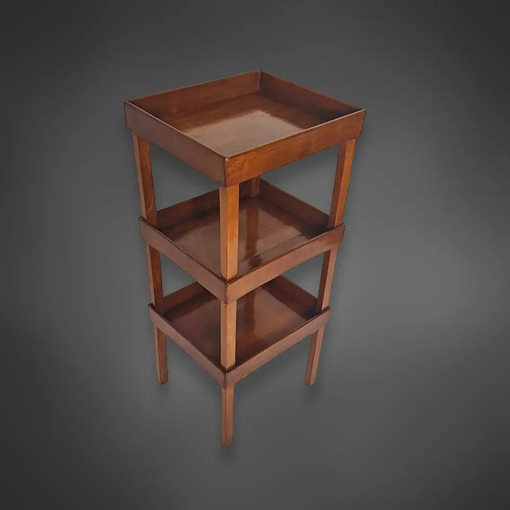 Biedermeier-Etagere Wildkirsche massiv Deutschland um 1825