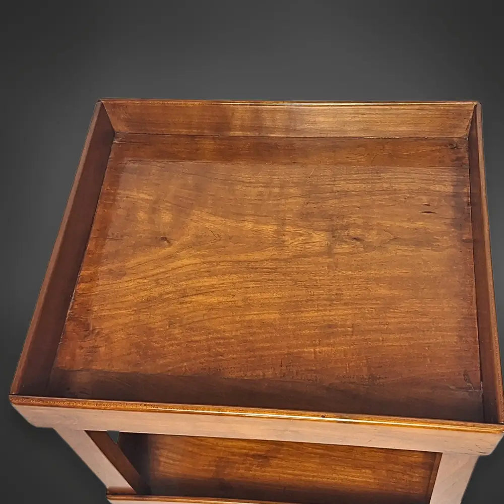 Biedermeier-Etagere Wildkirsche massiv Deutschland um 1825