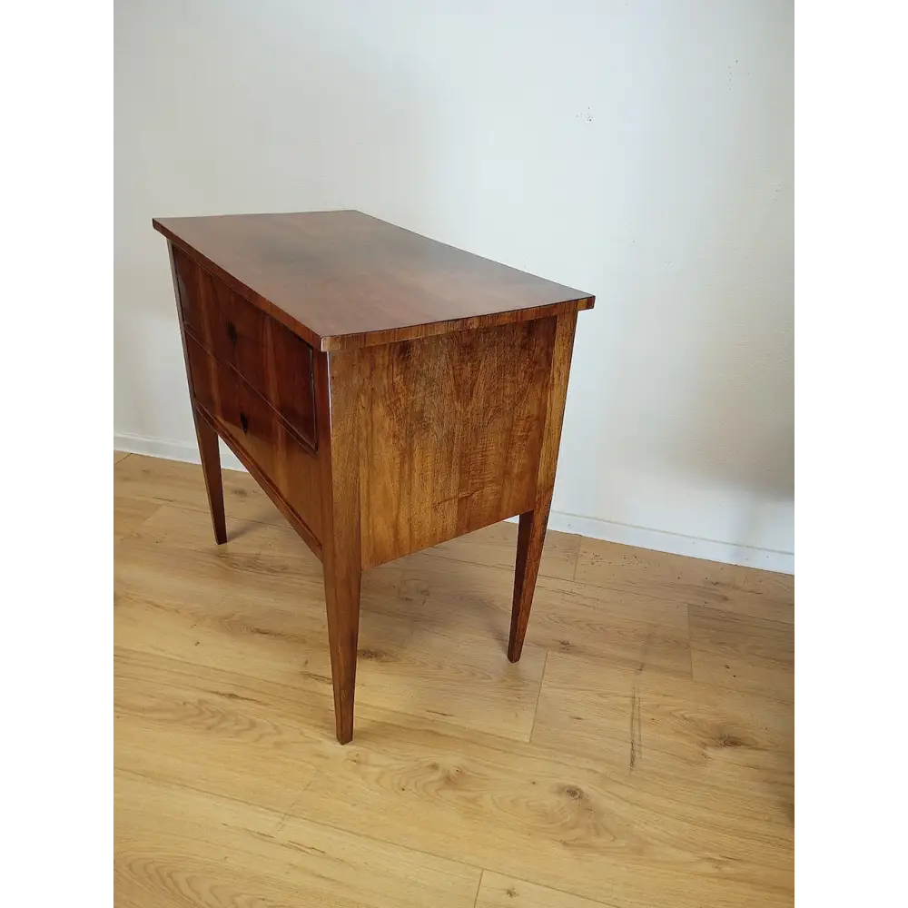 Biedermeier Kommode Nussbaum furniert um 1820 - kommode