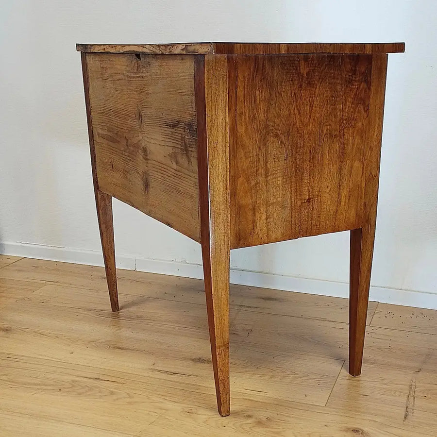 Biedermeier Kommode Nussbaum furniert um 1820 - kommode