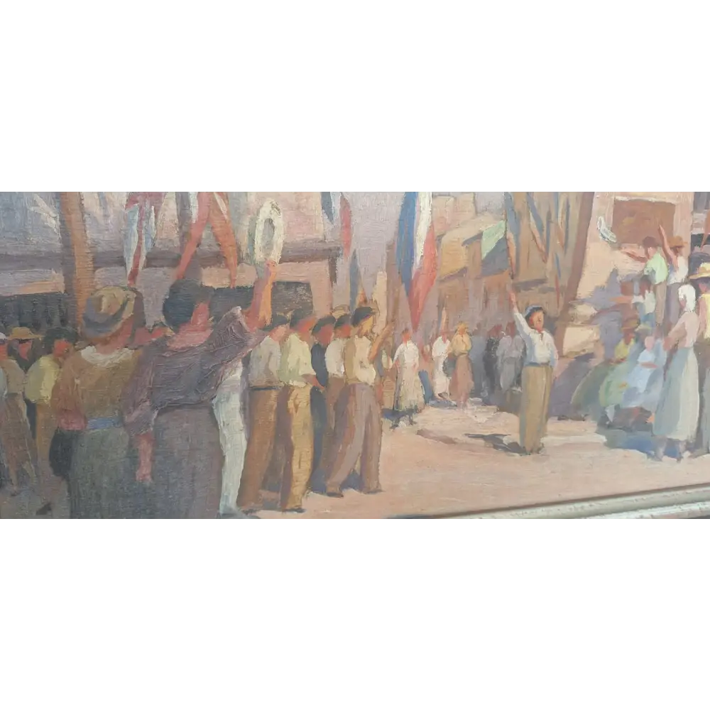 La Liberation autour d. Rouget Lisle a Choisy le Roi