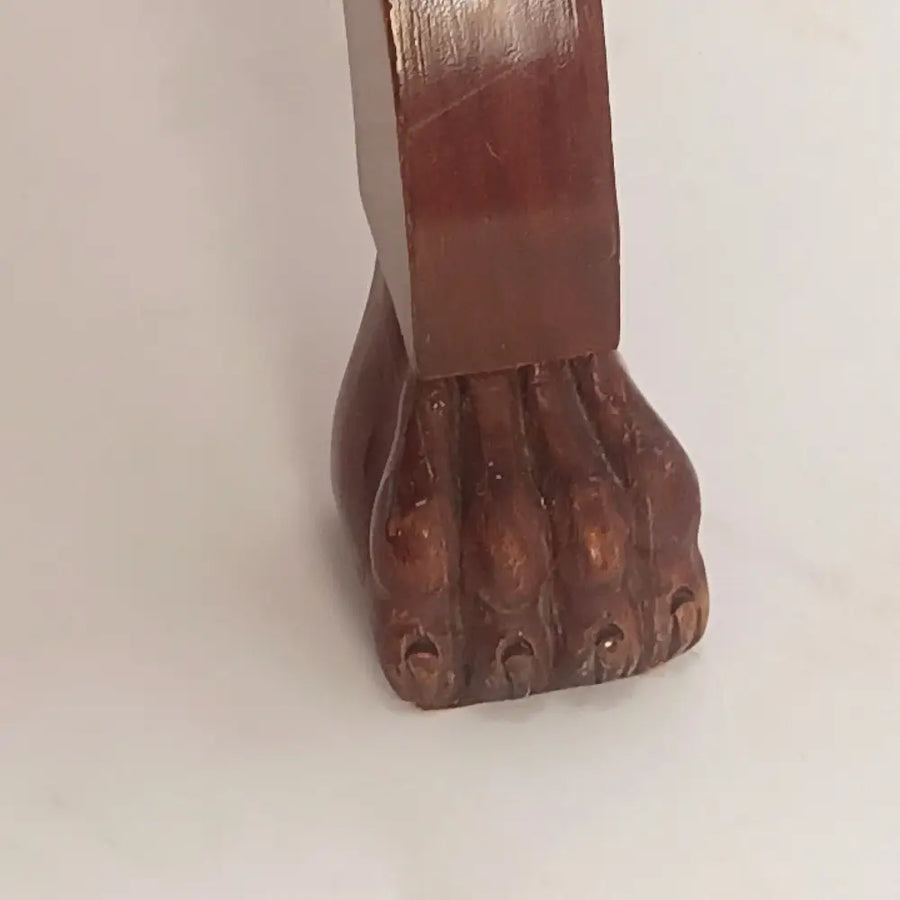 Mahagoni Hocker im Empire Stil - Möbel