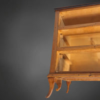 Miniatur-Kommode Nussbaum furniert Deutschland um 1815