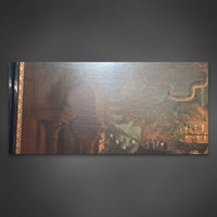 Ölgemälde auf Leinwand - Sommer Nacht am Rhein von Josef