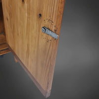 Kleiner Biedermeier-Beistellschrank Kirschbaum