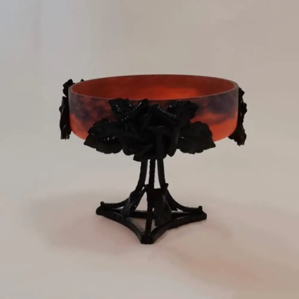Tafelaufsatz Art Deco Schale sig DEGUE - Tafelaufsatz