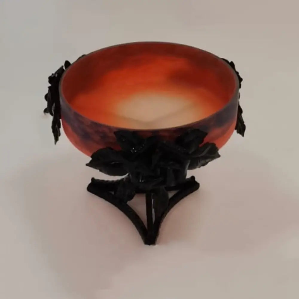 Tafelaufsatz Art Deco Schale sig DEGUE - Tafelaufsatz