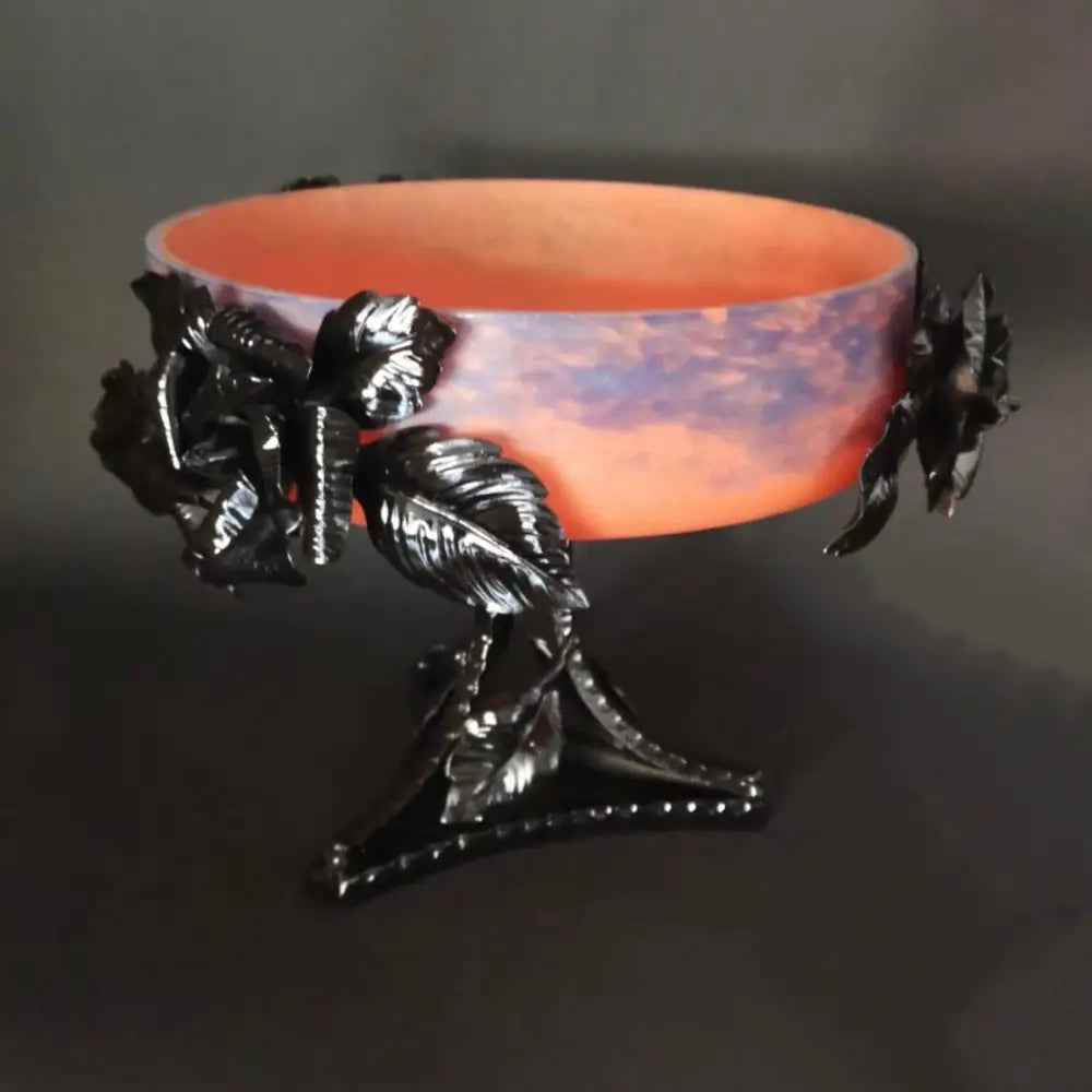 Tafelaufsatz Art Deco Schale sig DEGUE - Tafelaufsatz