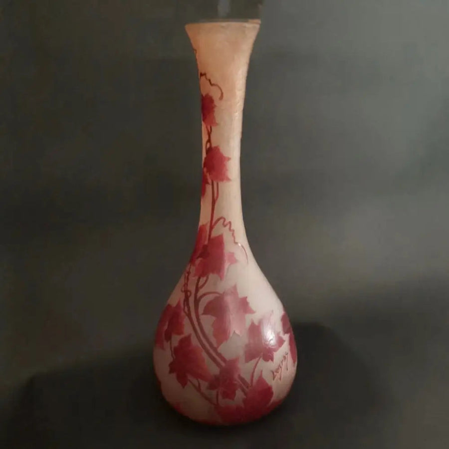 Art Déco Vase LEGRAS aus der Rubis-Serie - vasen