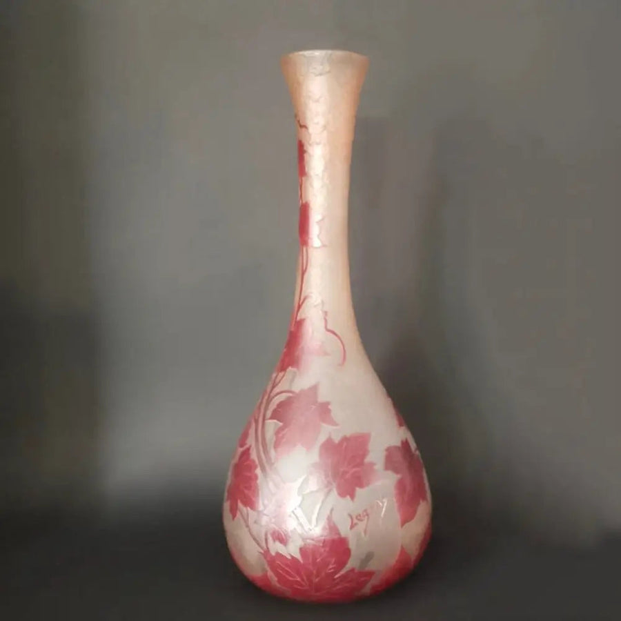 Art Déco Vase LEGRAS aus der Rubis-Serie - vasen