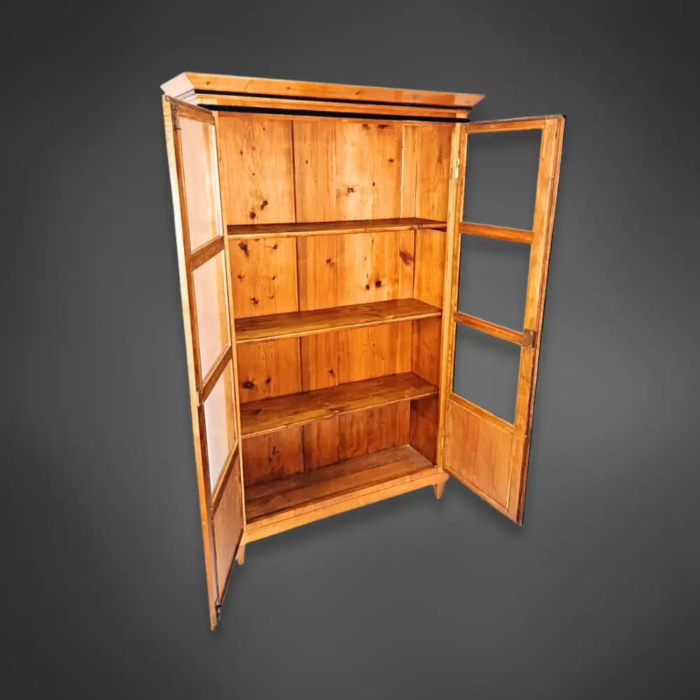 Biedermeier Vitrine zweitürig Süddeutschland 1825 - Vitrine