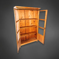 Biedermeier Vitrine zweitürig Süddeutschland 1825 - Vitrine