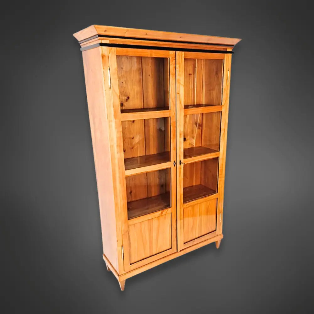 Biedermeier Vitrine zweitürig Süddeutschland 1825 - Vitrine