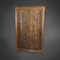 Biedermeier-Halbschrank (Vertiko) mit Halbsäulen Nussbaum