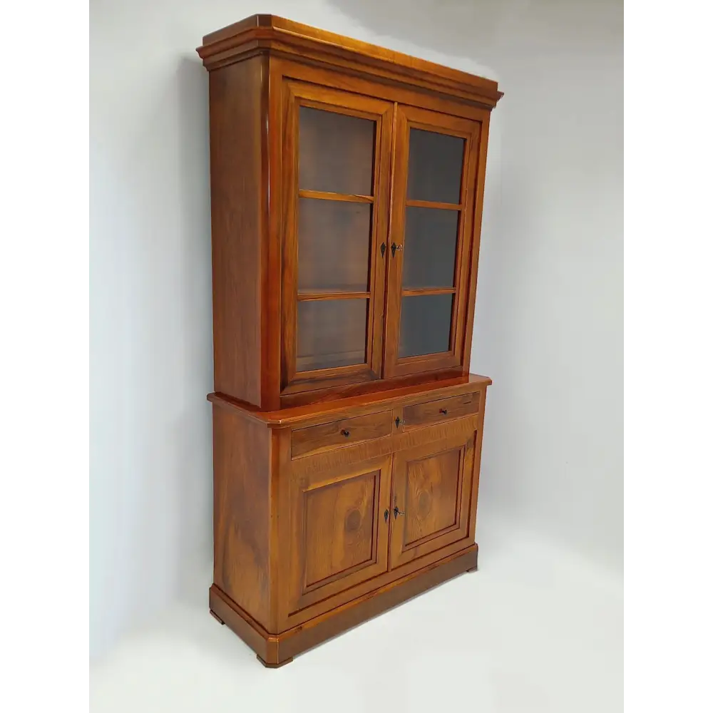 Antikes Aufsatzmöbel/ Buffet in Nussbaum um 1840 - Möbel