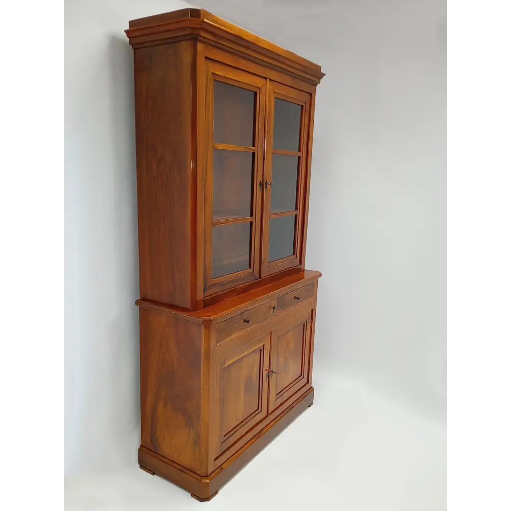 Antikes Aufsatzmöbel/ Buffet in Nussbaum um 1840 - Möbel