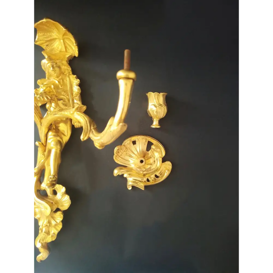 Appliken Louis XV-Stil Frankreich um 1880 - Sammlerstücke