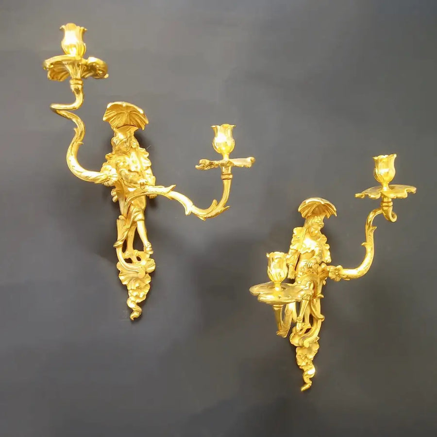 Appliken Louis XV-Stil Frankreich um 1880 - Sammlerstücke