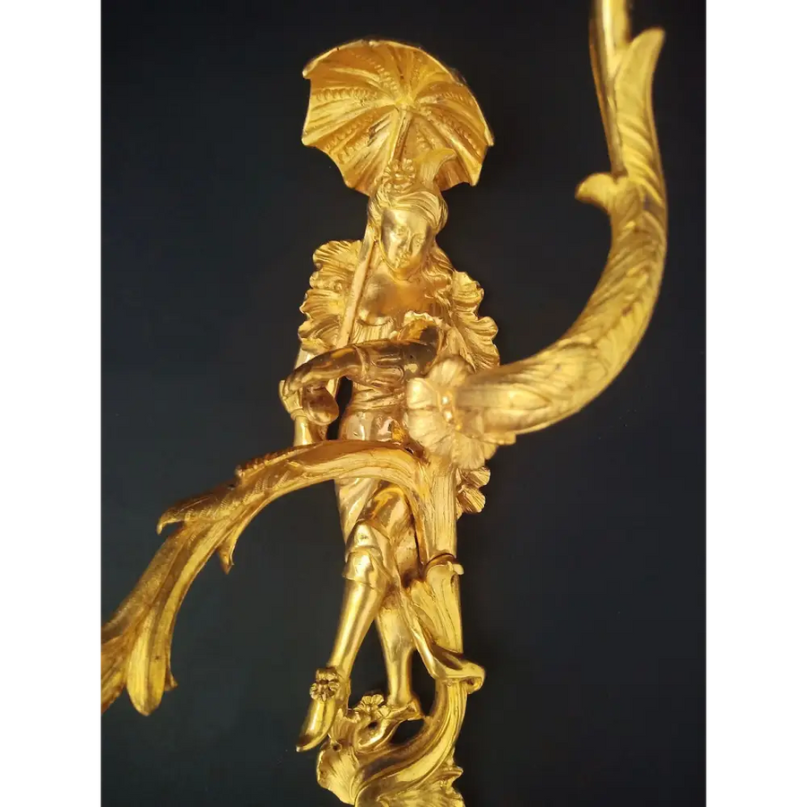Appliken Louis XV-Stil Frankreich um 1880 - Sammlerstücke