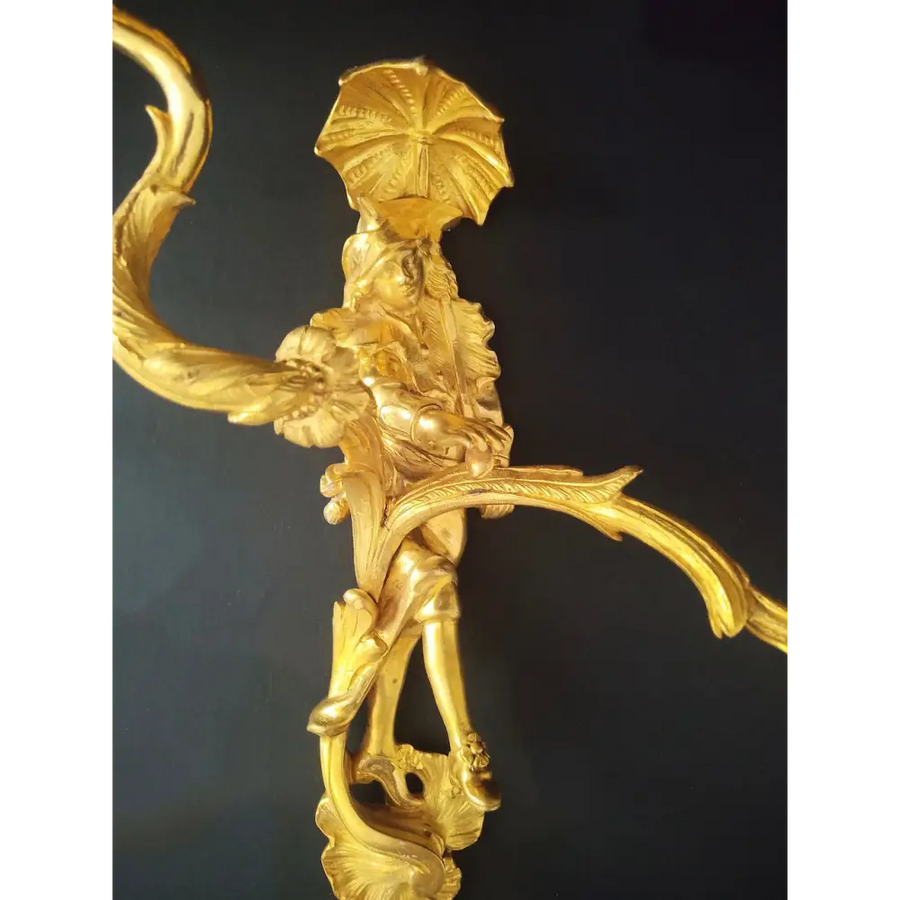 Appliken Louis XV-Stil Frankreich um 1880 - Sammlerstücke