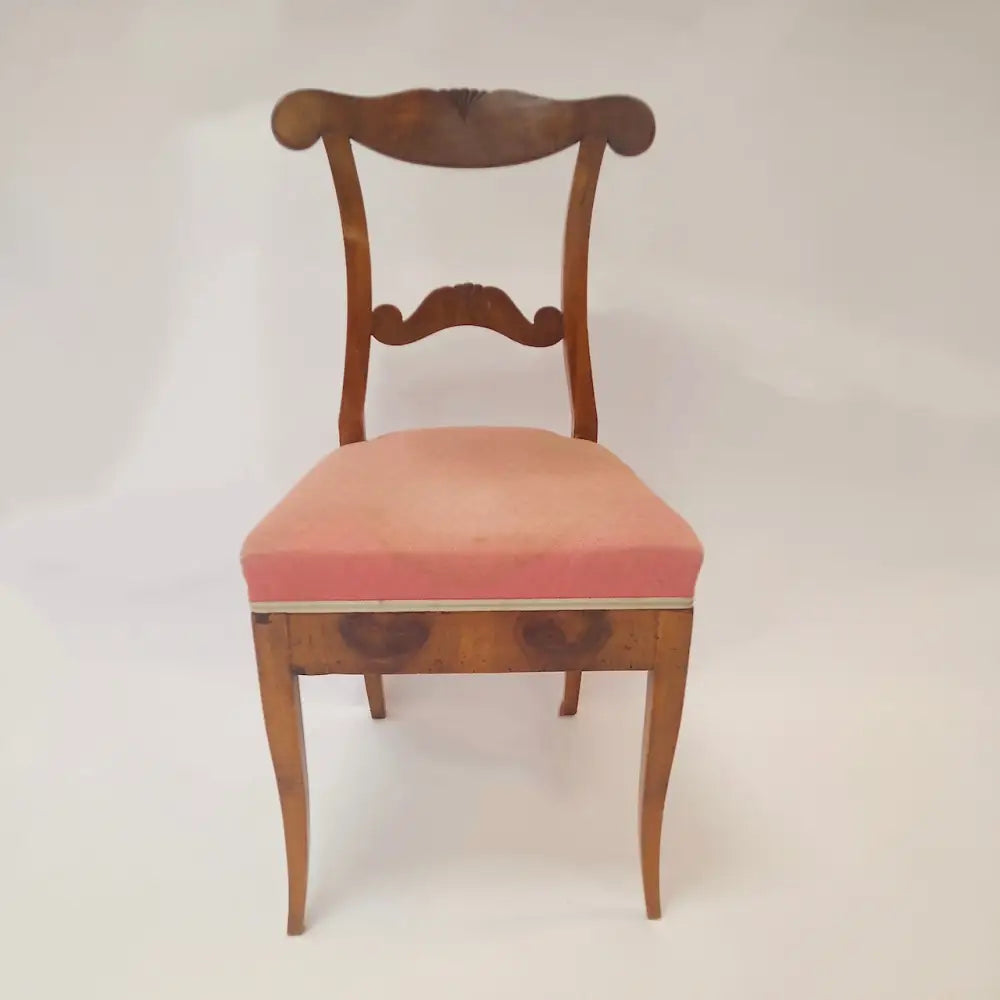 Biedermeier 6 Stühle Nussbaum - Möbel