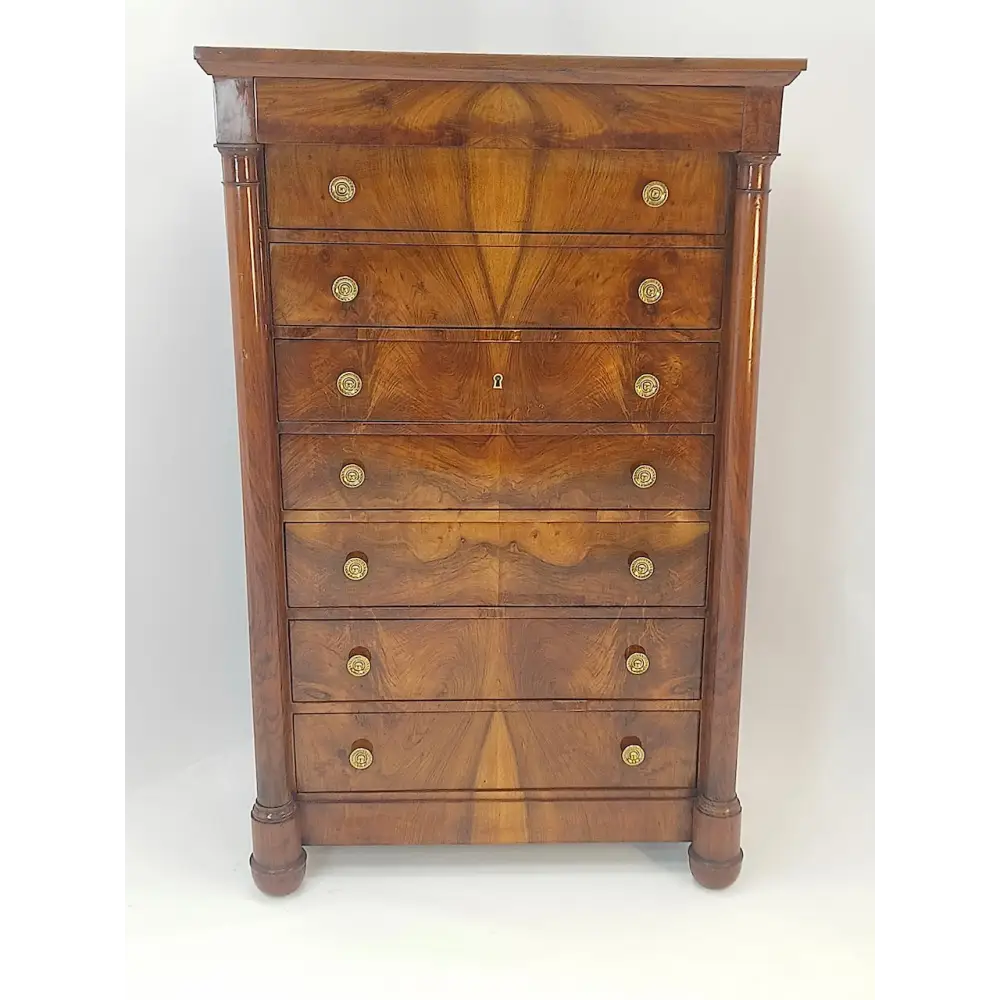 Biedermeier Chiffonniere Nussbaum furniert um 1830 - Möbel
