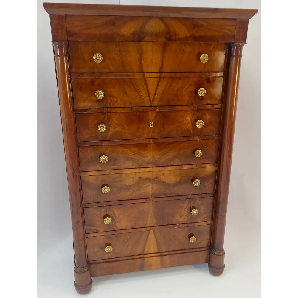 Biedermeier Chiffonniere Nussbaum furniert um 1830 - Möbel