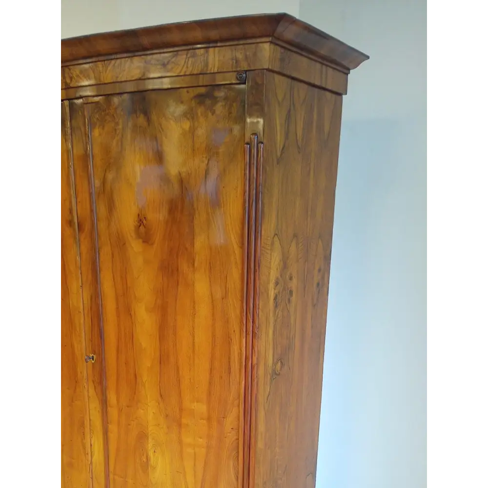 Biedermeier Schrank mit bombierten Türen um 1825 - Möbel