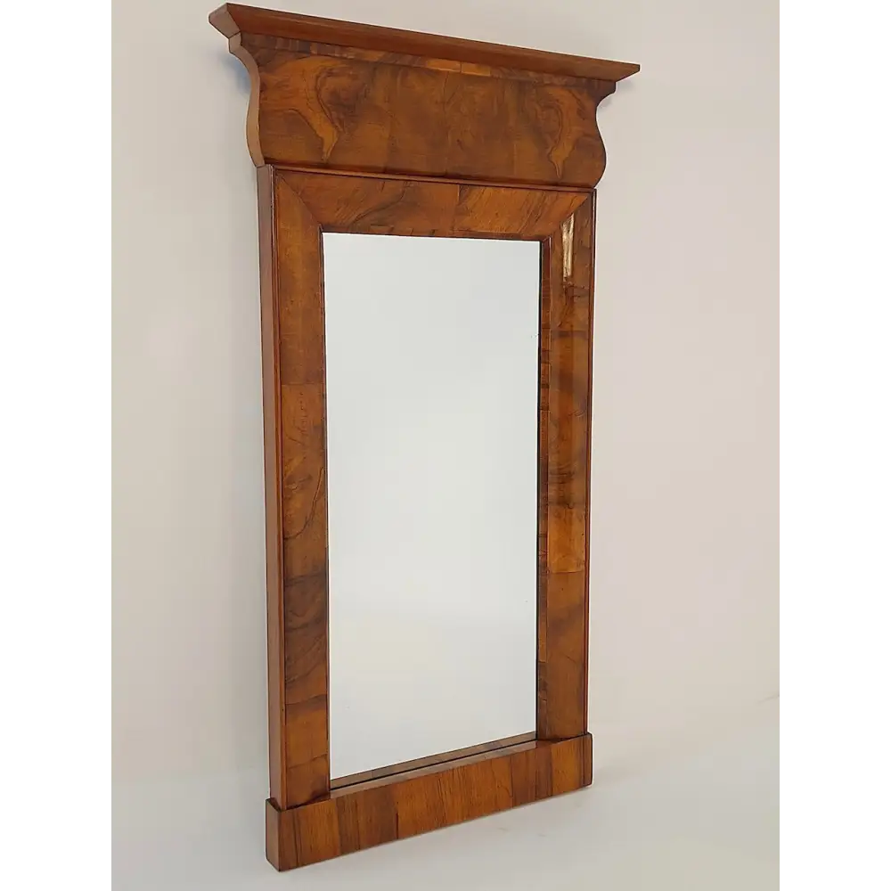 Biedermeier Nussbaum Spiegel - Möbel