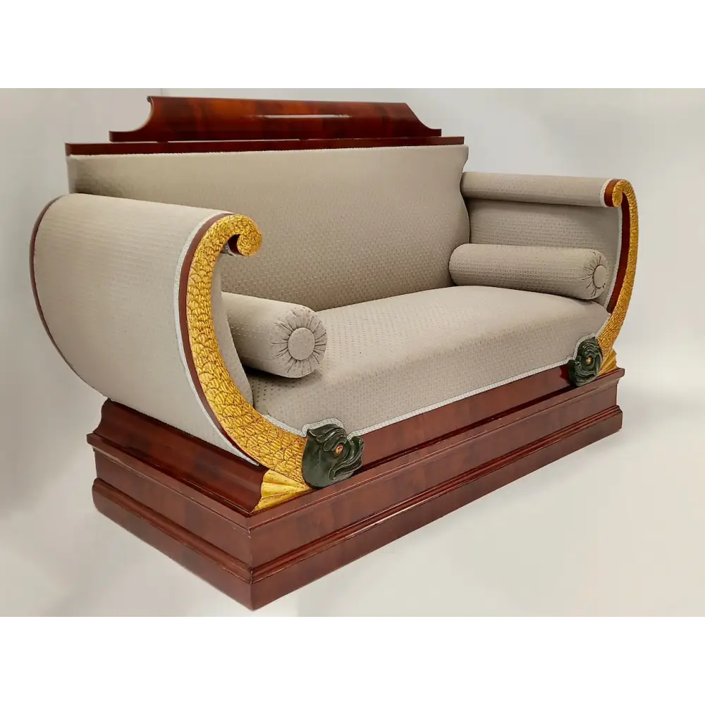 Biedermeier Sofa Mahagoni - Möbel