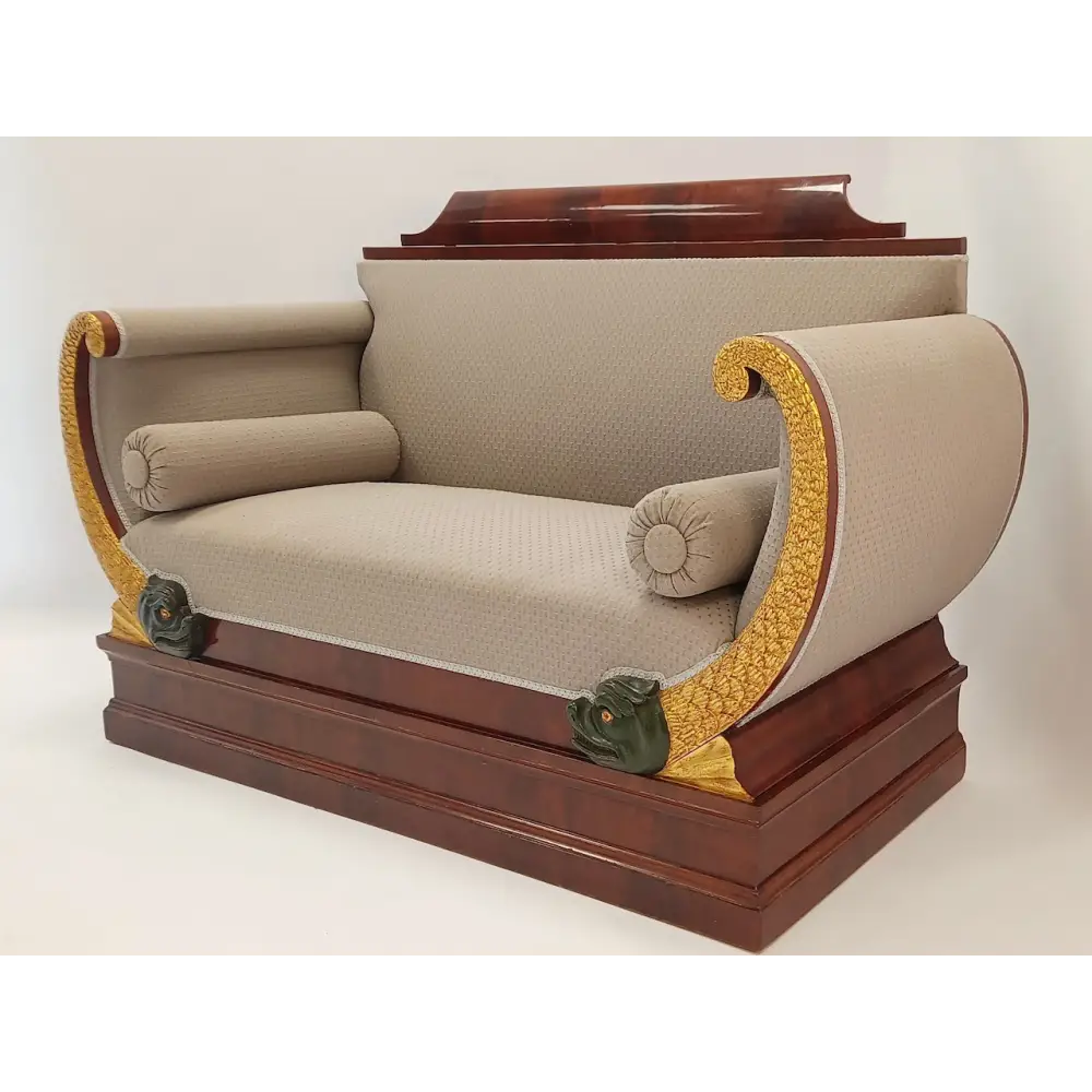 Biedermeier Sofa Mahagoni - Möbel