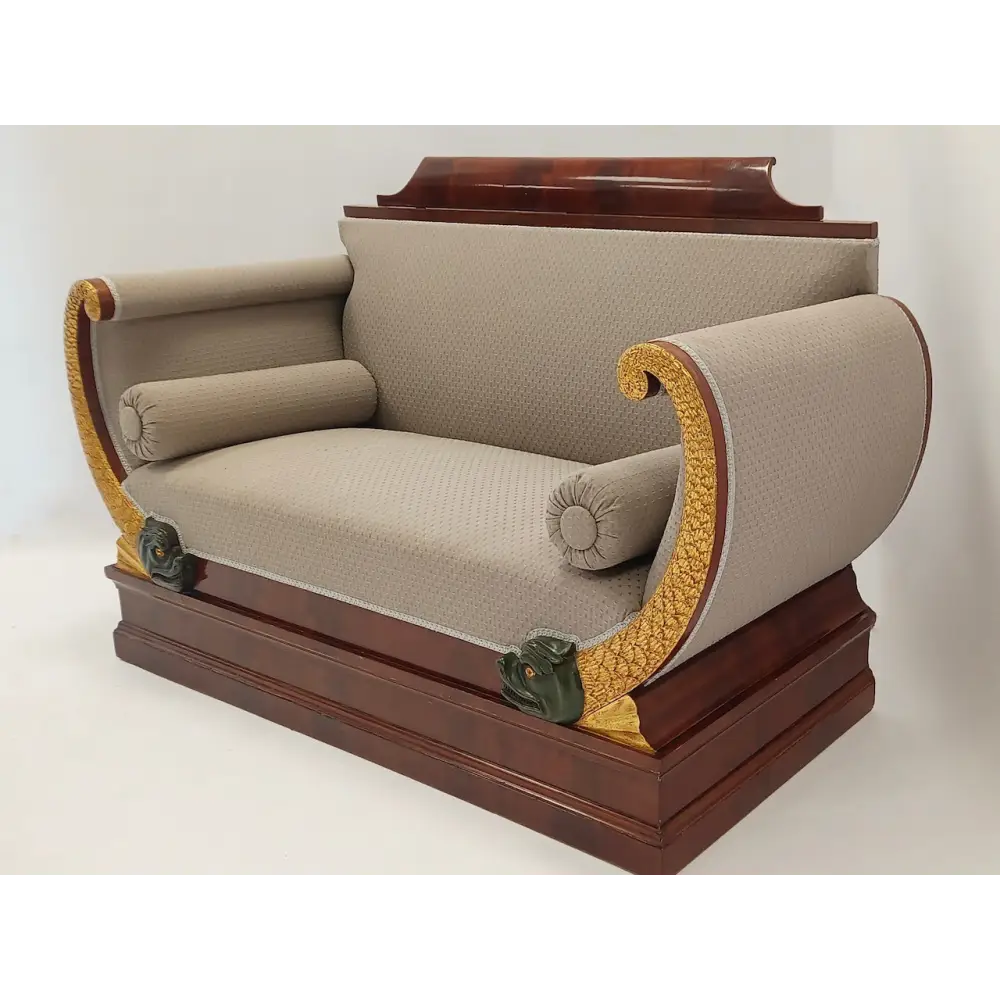 Biedermeier Sofa Mahagoni - Möbel