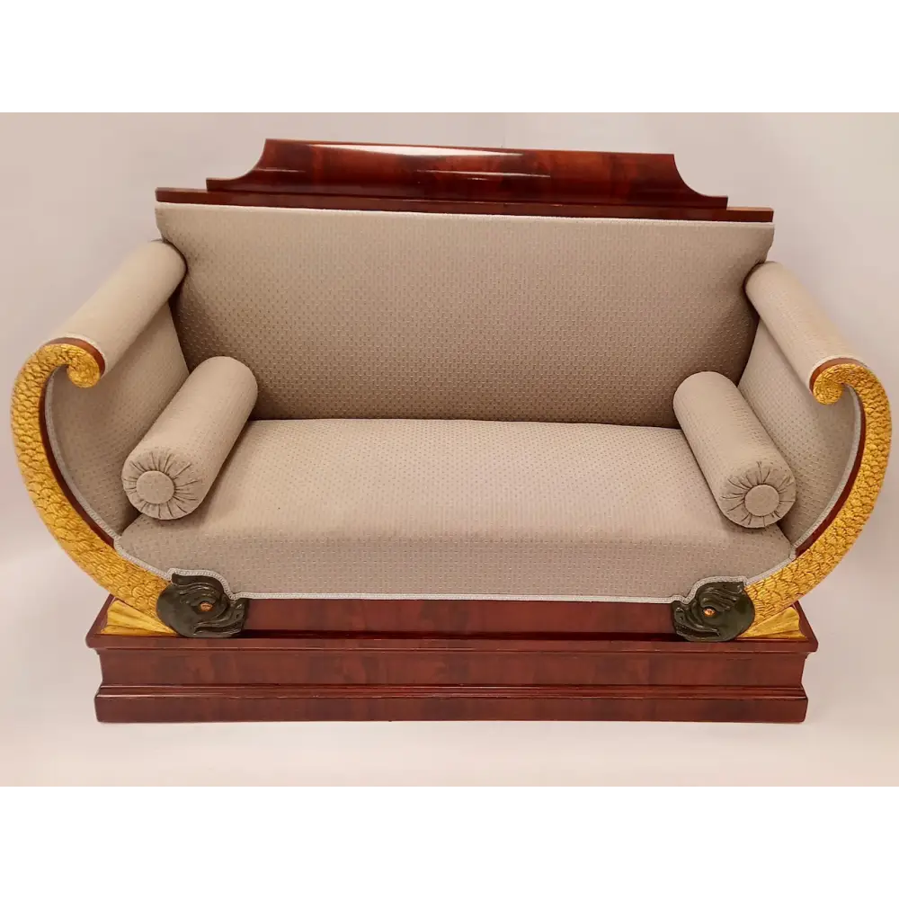 Biedermeier Sofa Mahagoni - Möbel