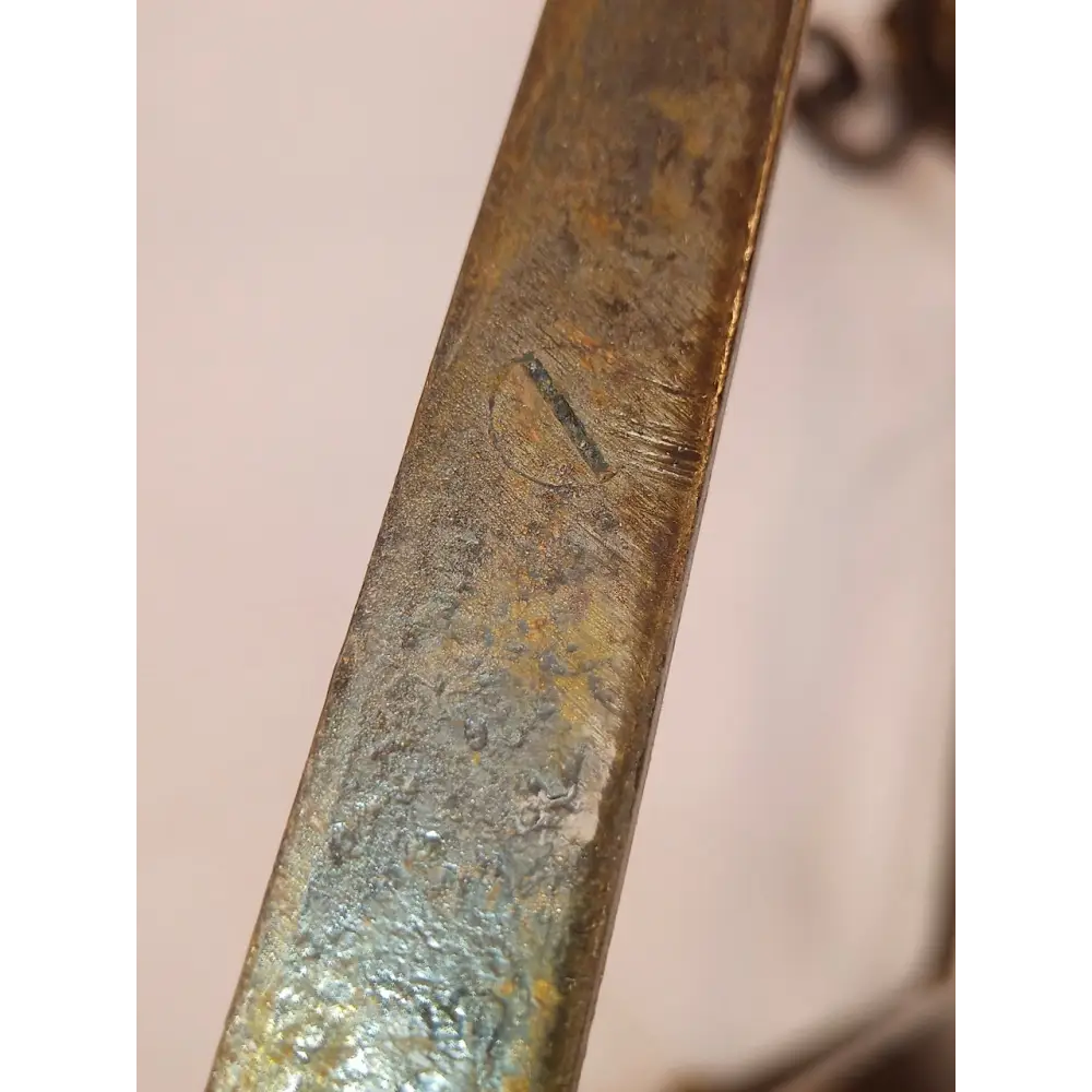 Art Déco Metallkonsole signiert von P. Roze um 1920 - Möbel