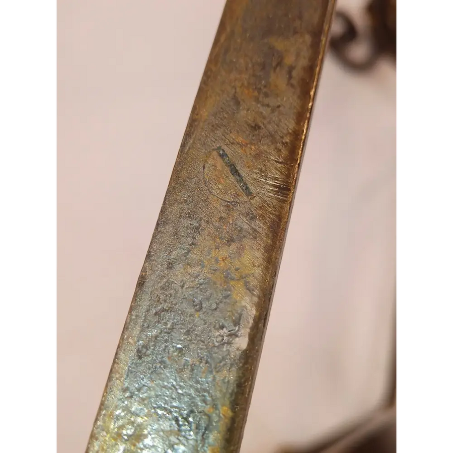 Art Déco Metallkonsole signiert von P. Roze um 1920 - Möbel