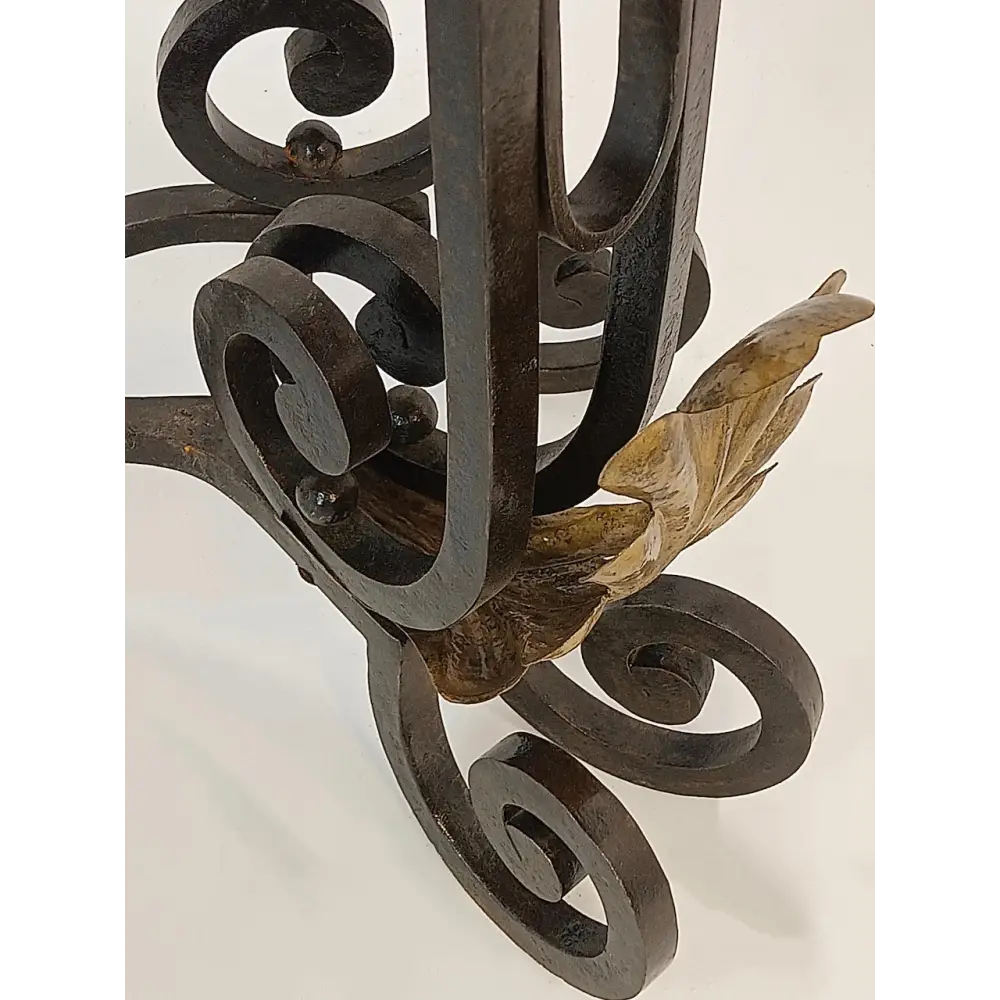 Art Déco Metallkonsole signiert von P. Roze um 1920 - Möbel