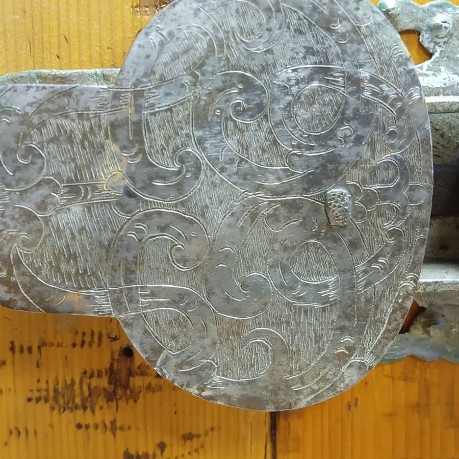 Flachbarock Schrank Nussbaum - Möbel