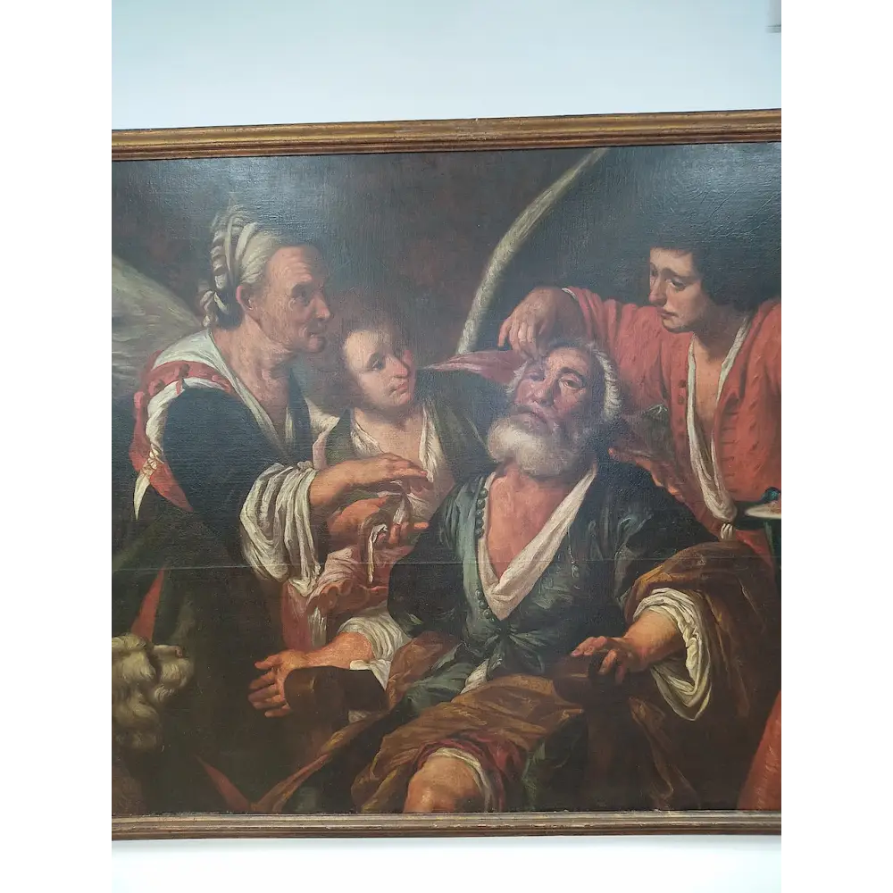 Die Heilung des Tobit – Umkreis von Bernardo Strozzi