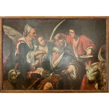 Die Heilung des Tobit – Umkreis von Bernardo Strozzi