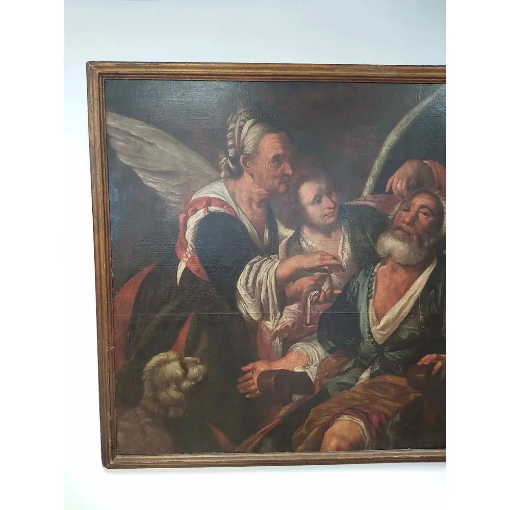 Die Heilung des Tobit – Umkreis von Bernardo Strozzi