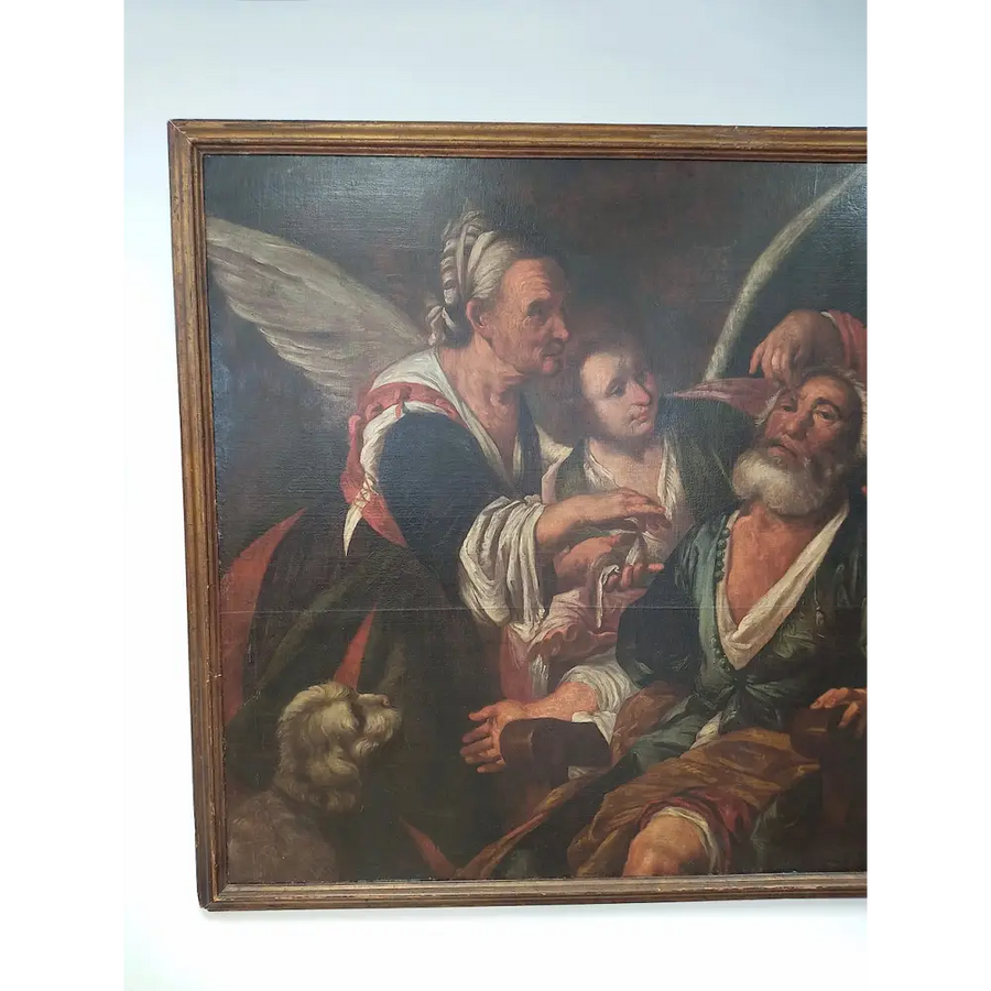 Die Heilung des Tobit – Umkreis von Bernardo Strozzi