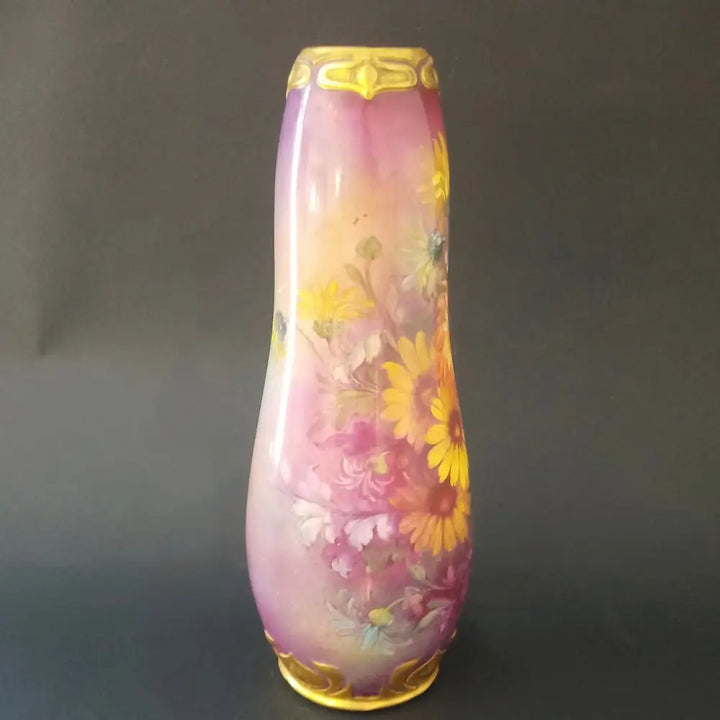 Jugendstil Vase Royal Bonn Franz A Mehlem - Sammlerstücke