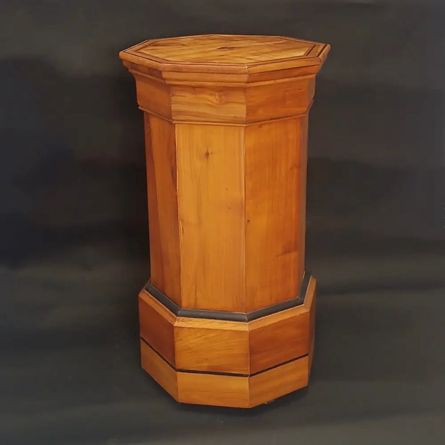 Kirschbaum Trommel-Tisch Frankreich um 1830 - Möbel