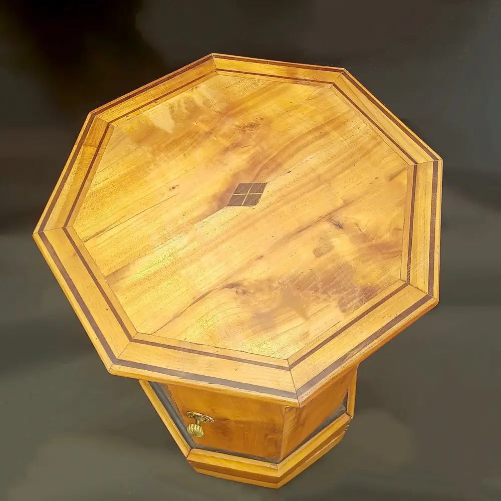 Kirschbaum Trommel-Tisch Frankreich um 1830 - Möbel