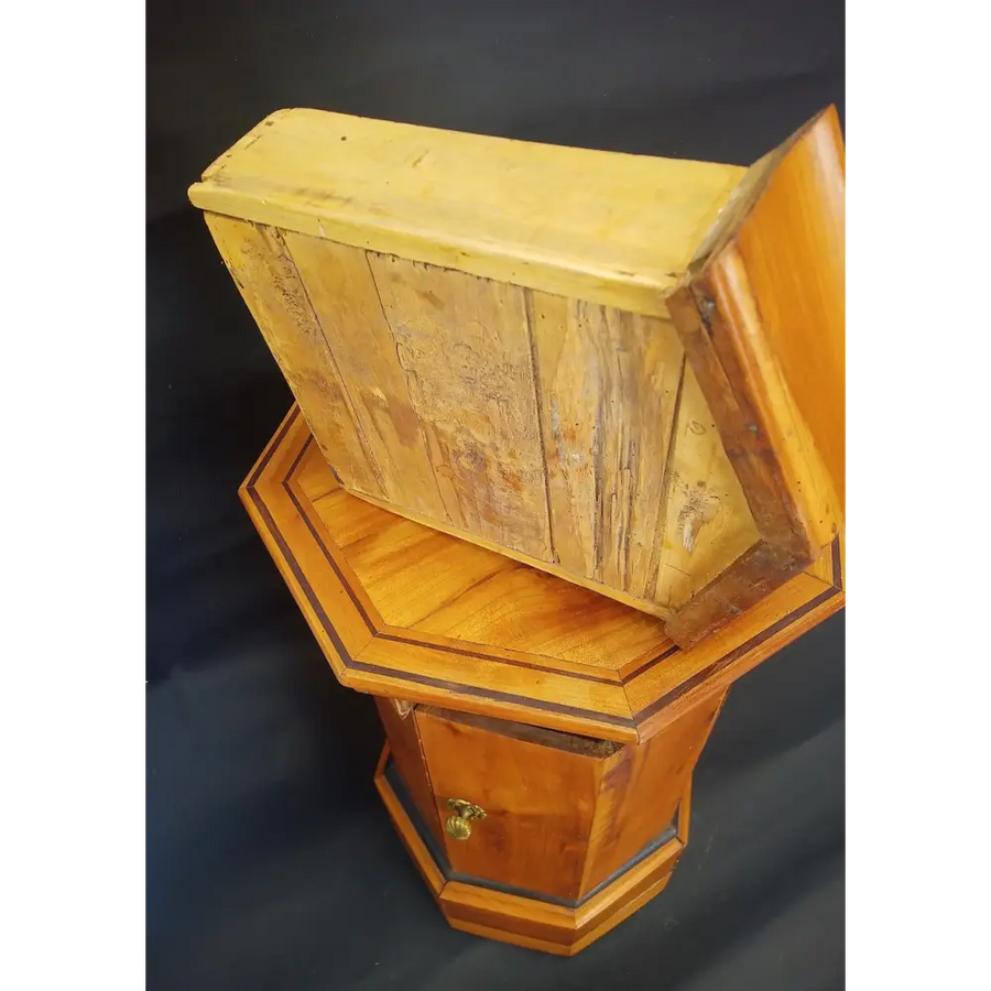 Kirschbaum Trommel-Tisch Frankreich um 1830 - Möbel