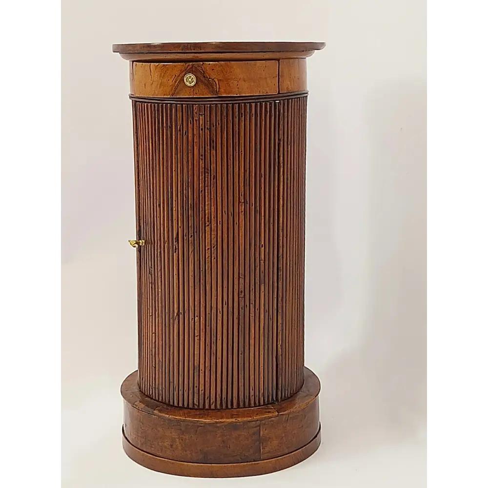 Nussbaum-Trommeltisch Frankreich um 1830 - Möbel