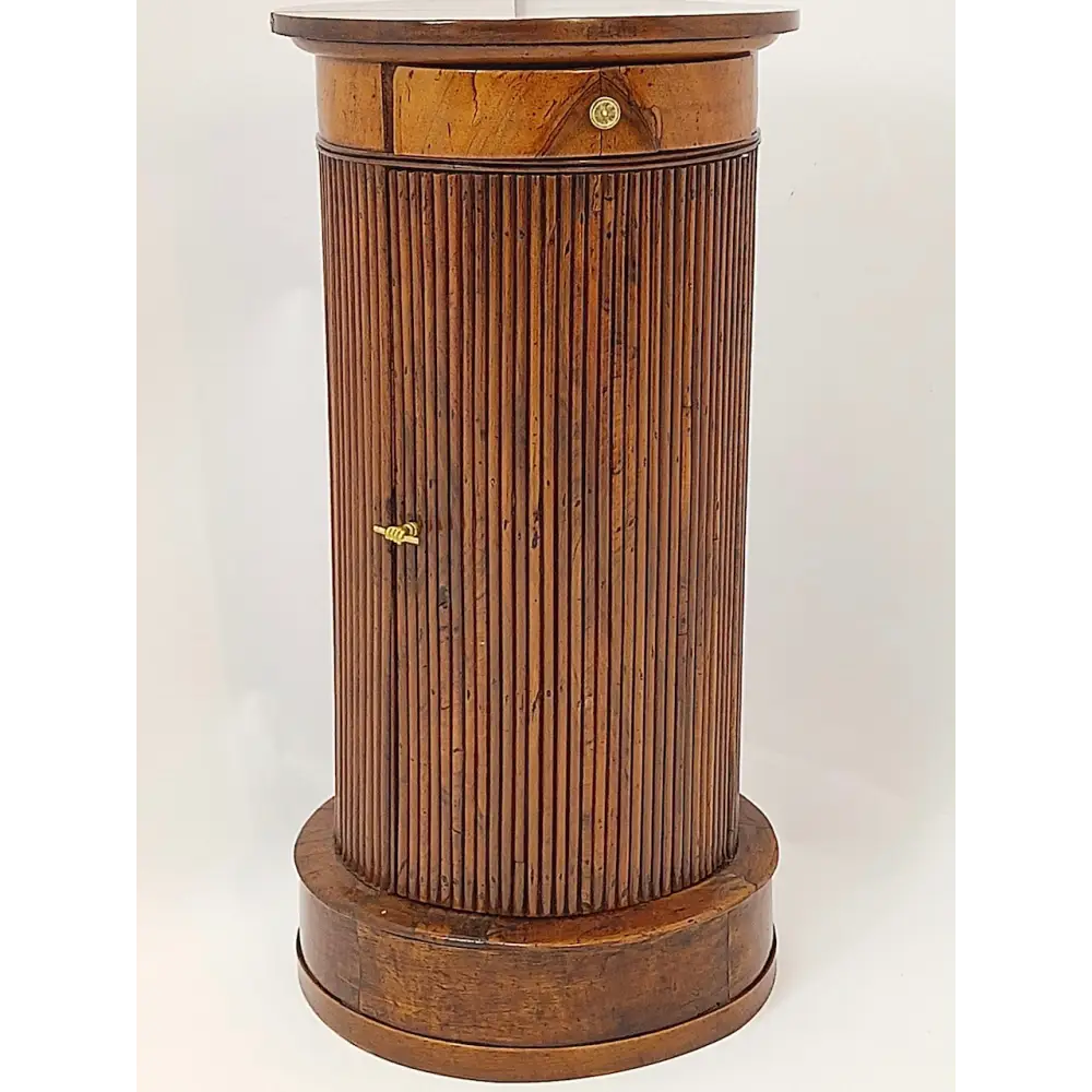 Nussbaum-Trommeltisch Frankreich um 1830 - Möbel