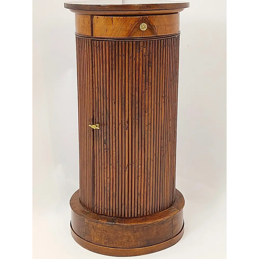 Nussbaum-Trommeltisch Frankreich um 1830 - Möbel