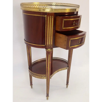 Ovaler Salontisch im Stil Louis XVI - Möbel