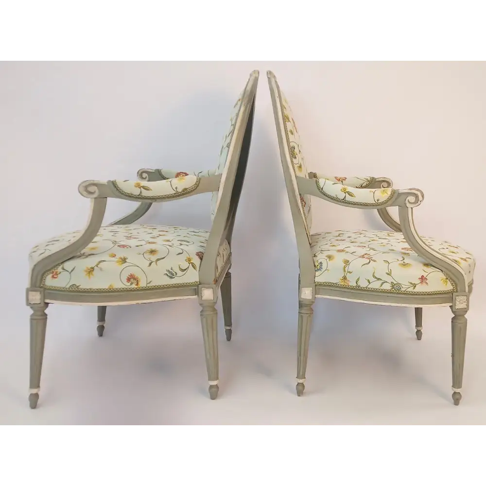 Paar Sessel Louis XVI ca. 1780 - Sessel